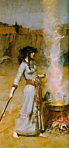 The Magic Circle, John William Waterhouse, 1886