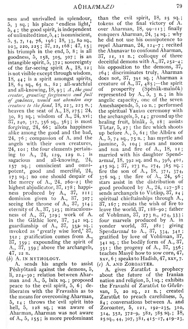 Page 79. A&ucirc;harmazd