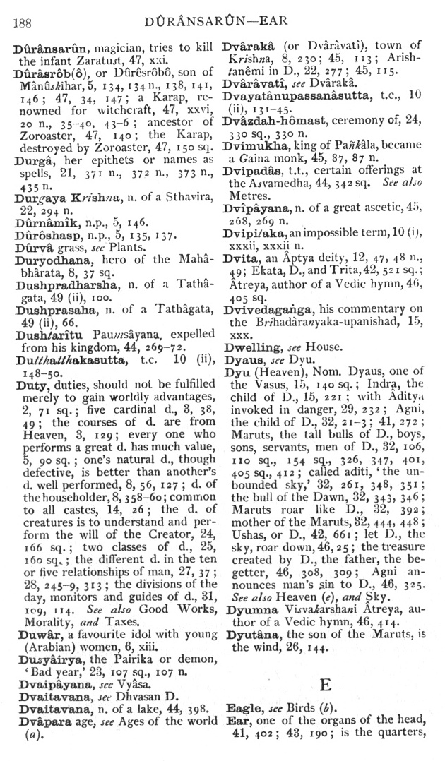 Page 188. D&ucirc;r&acirc;nsar&ucirc;n—Ear