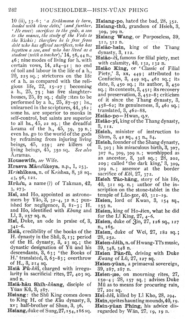 Page 282. Householder—Hsin-Y&uuml;an Phing
