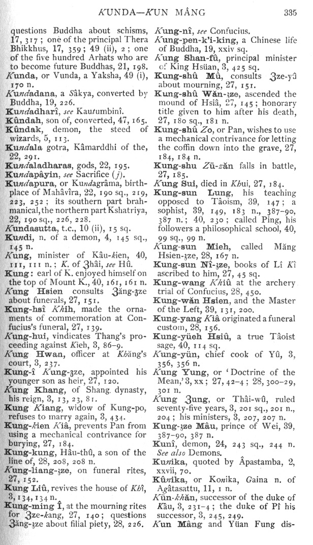Page 335. Kunda—Kun M&acirc;ng