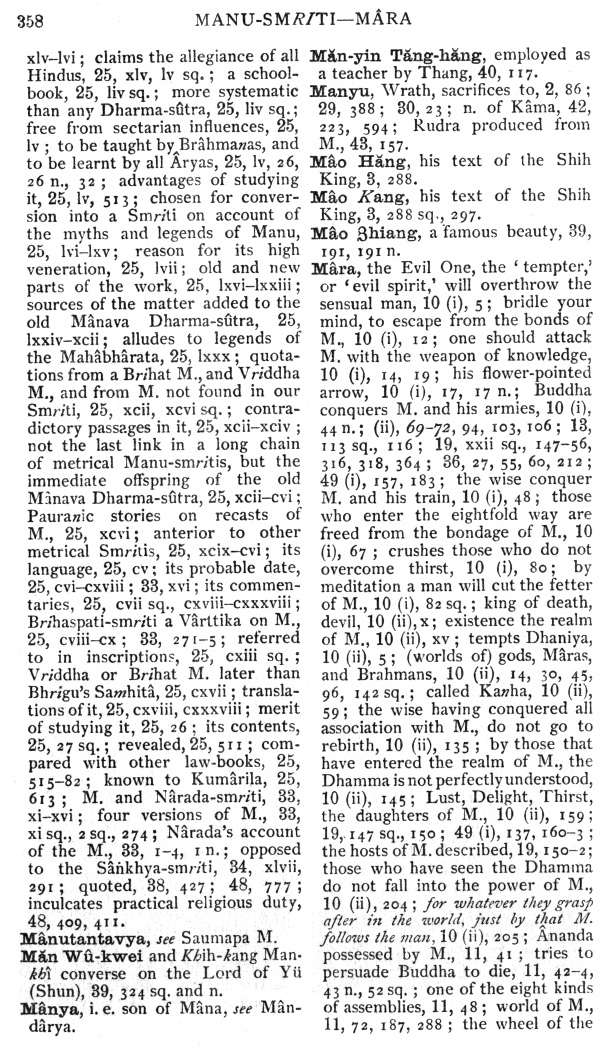 Page 358. Manu-smriti—M&acirc;ra