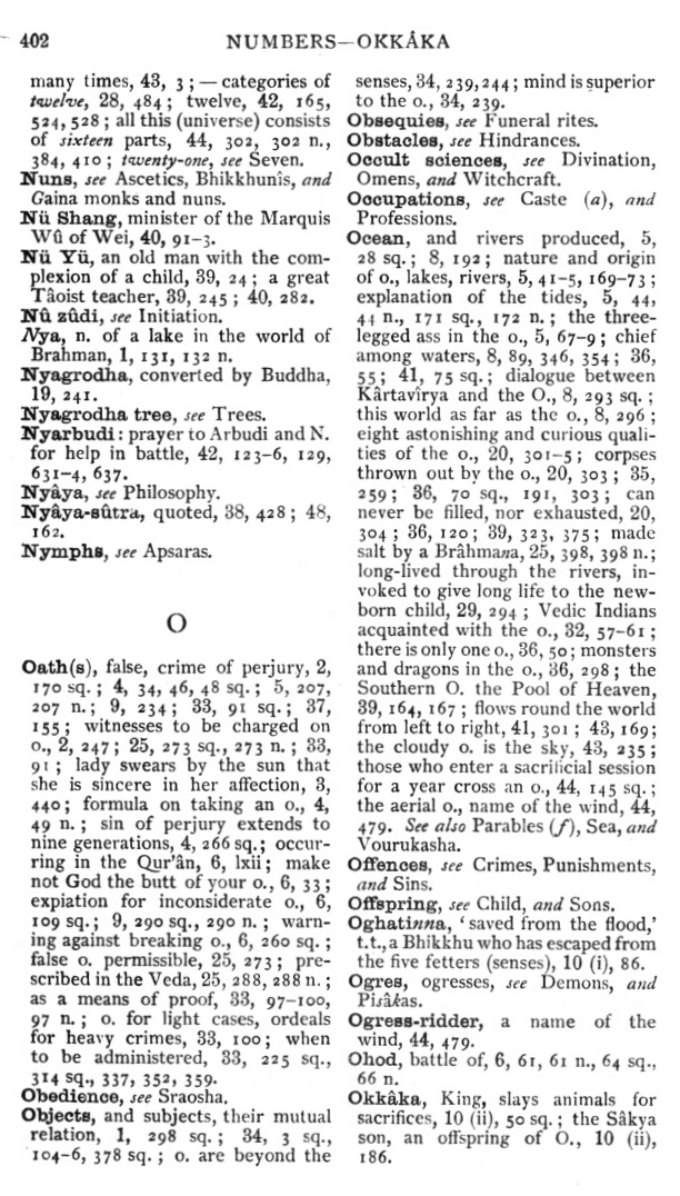 Page 402. Numbers—Okk&acirc;ka