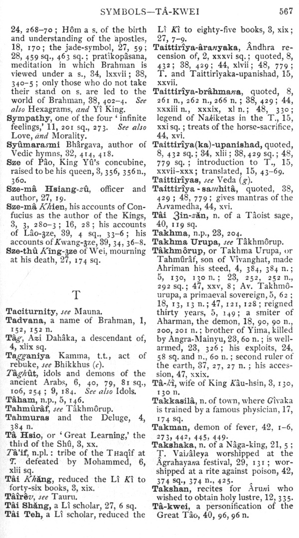 Page 567. Symbols—T&acirc;-kwei