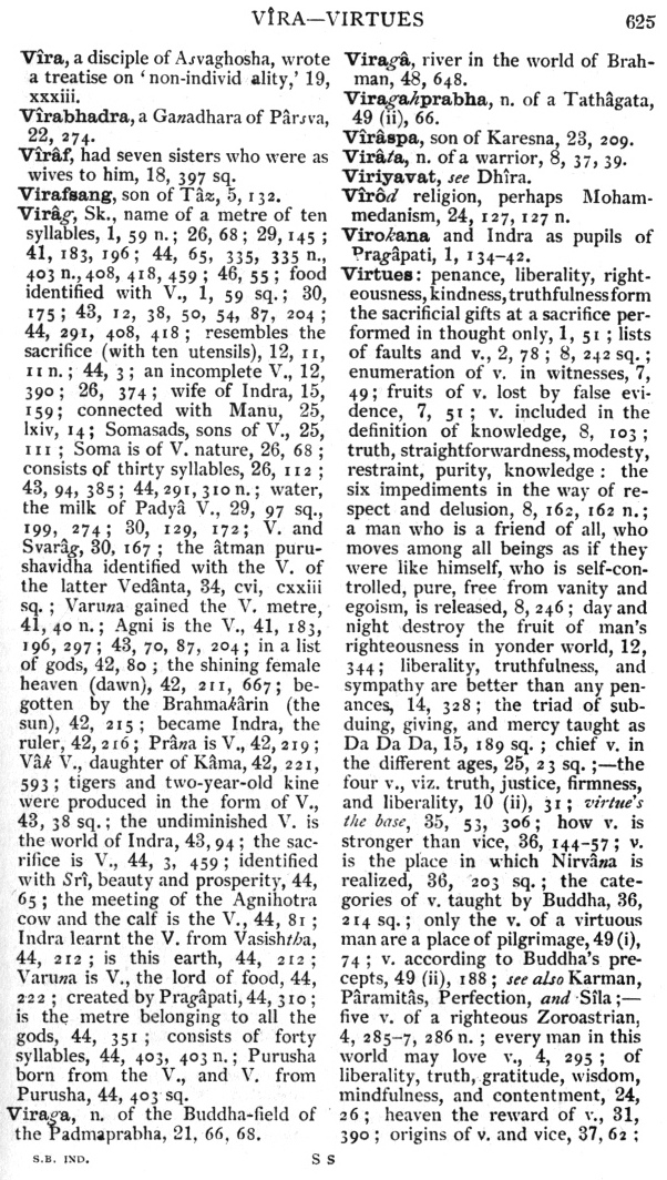 Page 625. V&icirc;ra—Virtues