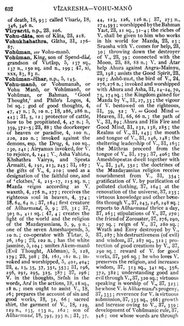 Page 632. V&icirc;zaresha—Vohu-man&ocirc;