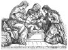 The marriage of St. Catherine<br> (After a painting by Titian)